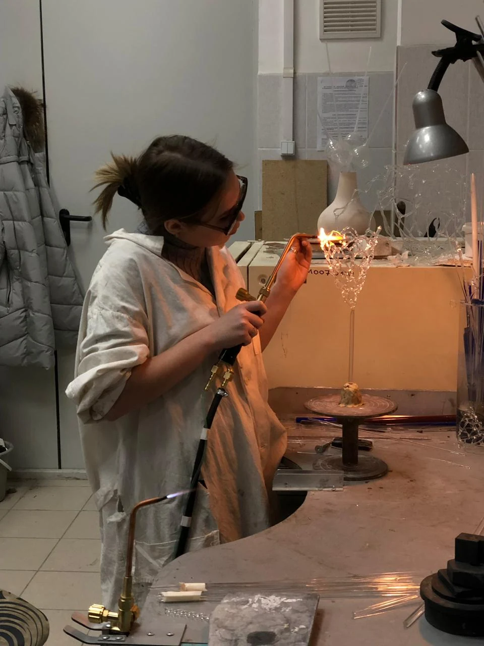 Лэмпворк в мастерской